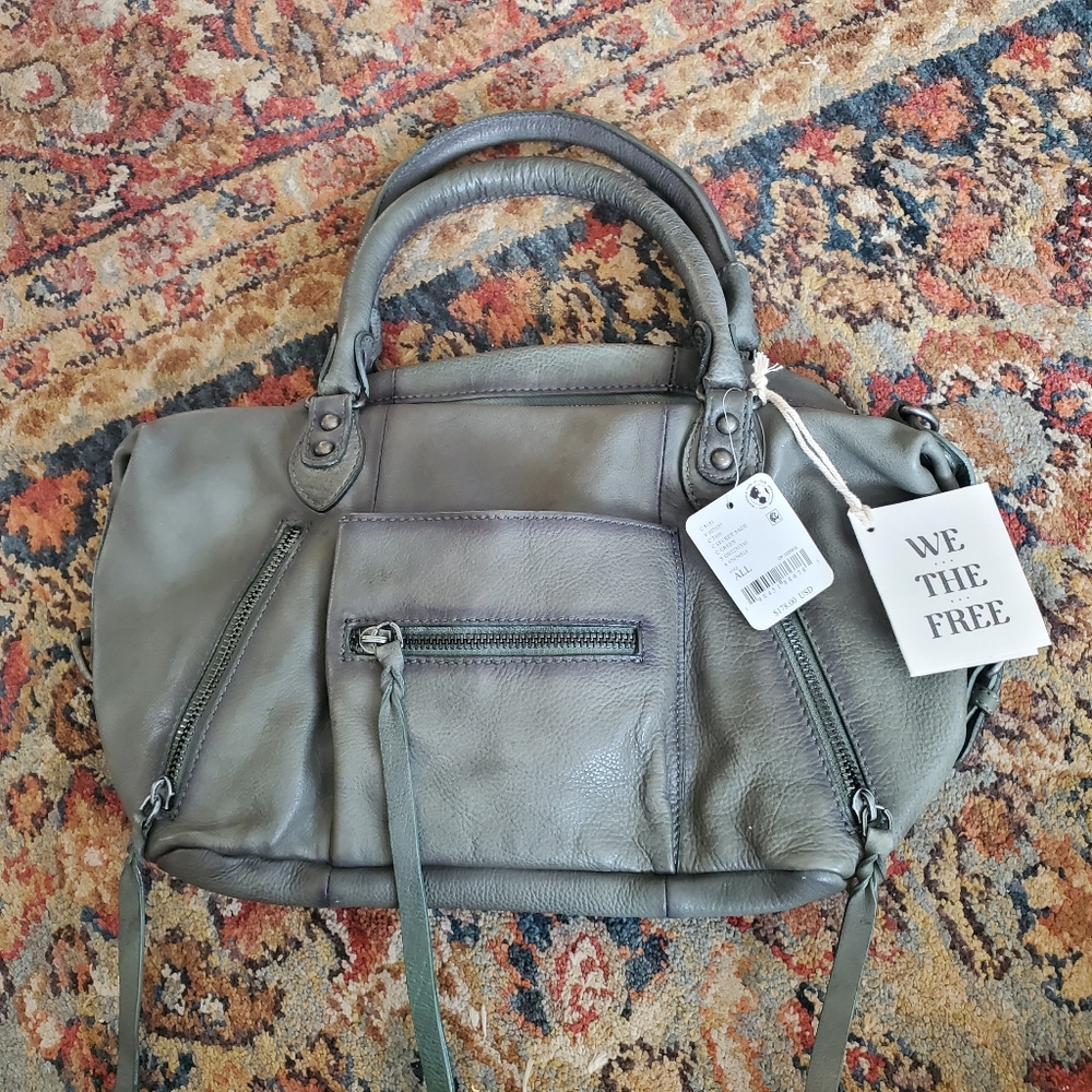 NWT We The Free Baby Emerson Tote Bag - Secret Sage